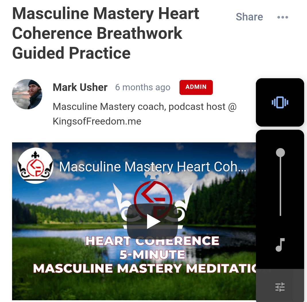 Breathwork shot